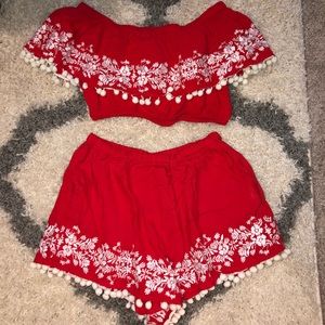Show Me Your Mumu Two Piece Set- Size L, Worn Once